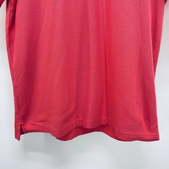 Croft & Barrow Shirt Size L Men’s Signature Polo 3 Button Red 100% Cotton - Picture 4 of 9